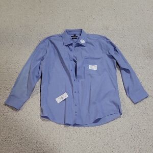 Pierre Cardin Men's Blue Dress Shirt